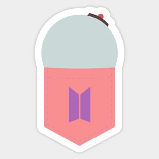 BTS army bomb pocket Sticker